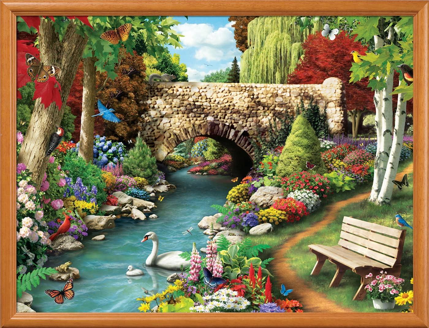 imageMasterpieces 300 Piece EZ Grip Jigsaw Puzzle Willow Whispers 18x24300 Piece