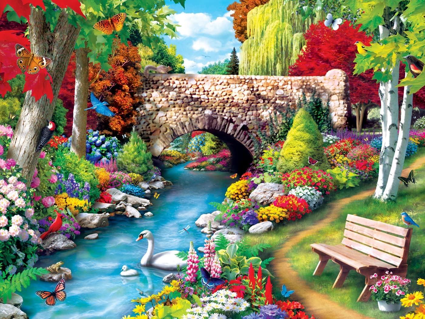 imageMasterpieces 300 Piece EZ Grip Jigsaw Puzzle Willow Whispers 18x24300 Piece
