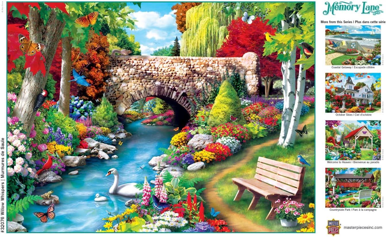 imageMasterpieces 300 Piece EZ Grip Jigsaw Puzzle Willow Whispers 18x24300 Piece