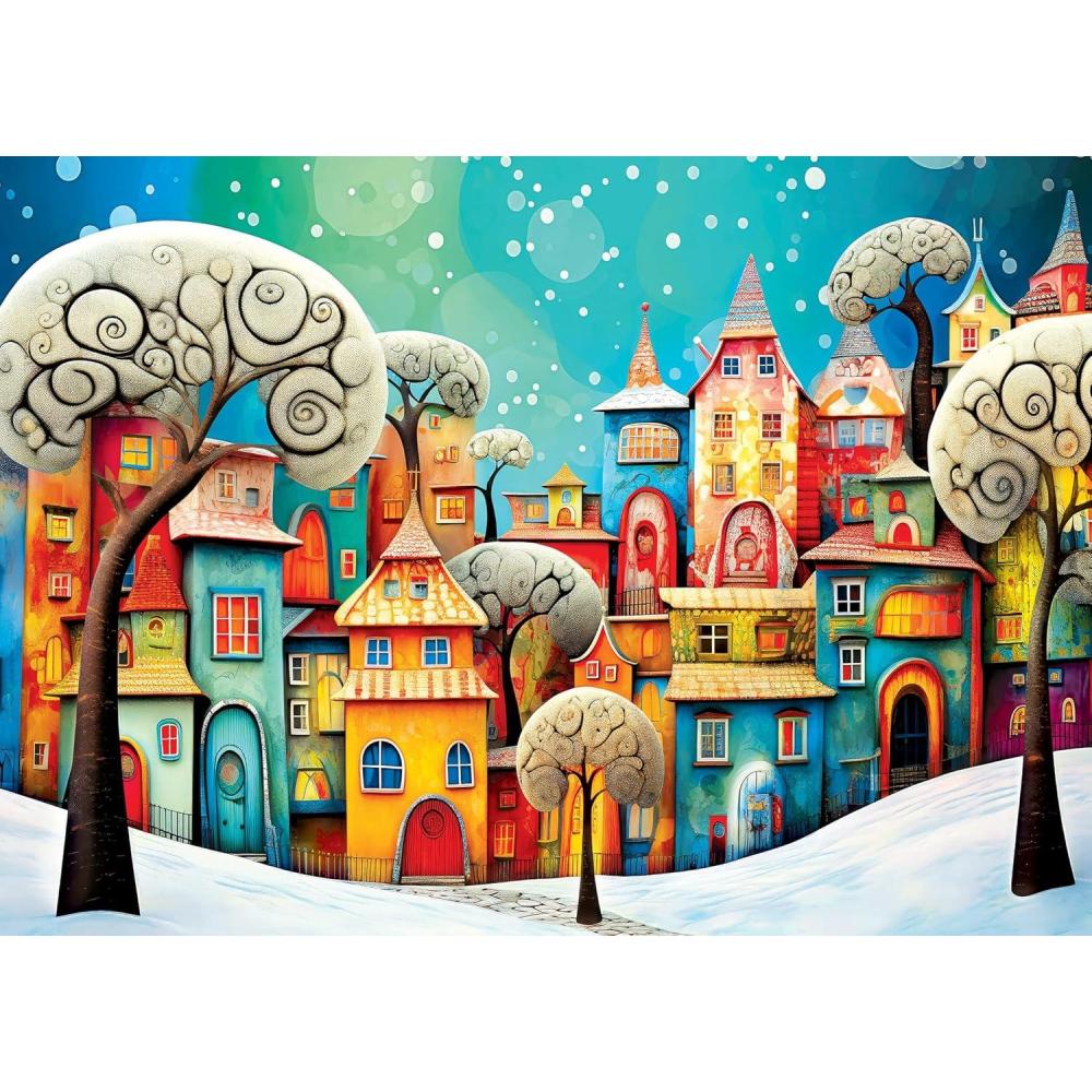 imageMasterpieces 300 Piece EZ Grip Jigsaw Puzzle Capn Orcas 18x24Winter Whimsy