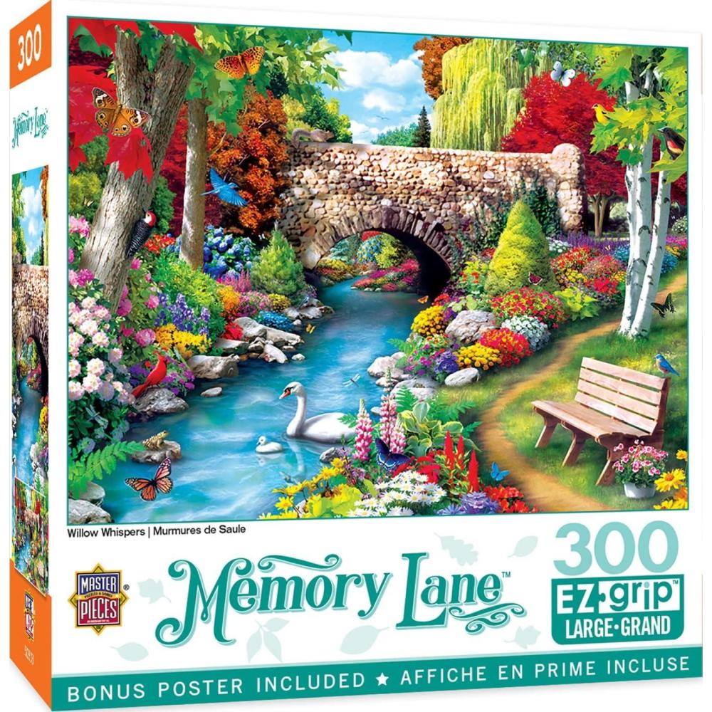 imageMasterpieces 300 Piece EZ Grip Jigsaw Puzzle Willow Whispers 18x24300 Piece