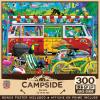 MasterPieces – 300 Piece Jigsaw Puzzle, Large EZ Grip Shapes, The Silver Trout, Fun for Adults, Seniors, Family, Kids, Non-Glare Finish, 18″x24″(Van Life)