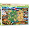 imageMasterPieces  1000 Piece Jigsaw Puzzle National Parks of America Fun for Adults Family Kids 1925x2675Colorado Map Puzzle