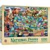 MasterPieces – 1000 Piece Jigsaw Puzzle, National Parks of America, Fun for Adults, Family, Kids 19.25″x26.75″(National Parks)