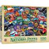 MasterPieces – 1000 Piece Jigsaw Puzzle, National Parks of America, Fun for Adults, Family, Kids 19.25″x26.75″(National Parks Patches)