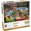MasterPieces – 300 Piece Jigsaw Puzzle, Large EZ Grip Shapes, Leisure Lake, Fun for Adults, Seniors, Family, Kids, Non-Glare Finish, 18″x24″(1000 Piece)
