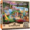 MasterPieces – 300 Piece Jigsaw Puzzle, Large EZ Grip Shapes, Leisure Lake, Fun for Adults, Seniors, Family, Kids, Non-Glare Finish, 18″x24″(300 Piece)