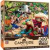 MasterPieces 300 Piece EZ Grip Jigsaw Puzzle – Campsite Trouble – 18″x24″(300 Piece)