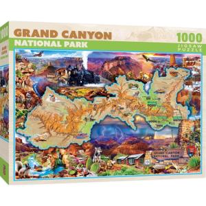 MasterPieces – 1000 Piece Jigsaw Puzzle, National Parks of America, Fun for Adults, Family, Kids 19.25″x26.75″(Grand Canyon)