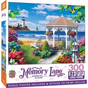 Masterpieces 300 Piece EZ Grip Jigsaw Puzzle – Oceanside View – 18″x24″(300 Piece)