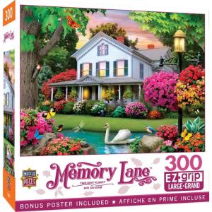 Masterpieces 300 Piece EZ Grip Jigsaw Puzzle – Twilight Flight – 18″x24″(300 Piece)