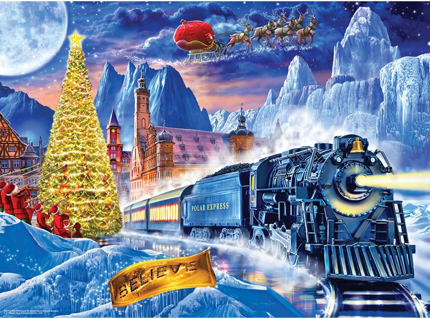 imageMasterPieces 100 Piece Jigsaw Puzzle for Kids Mount Rushmore 14x19The Polar Express