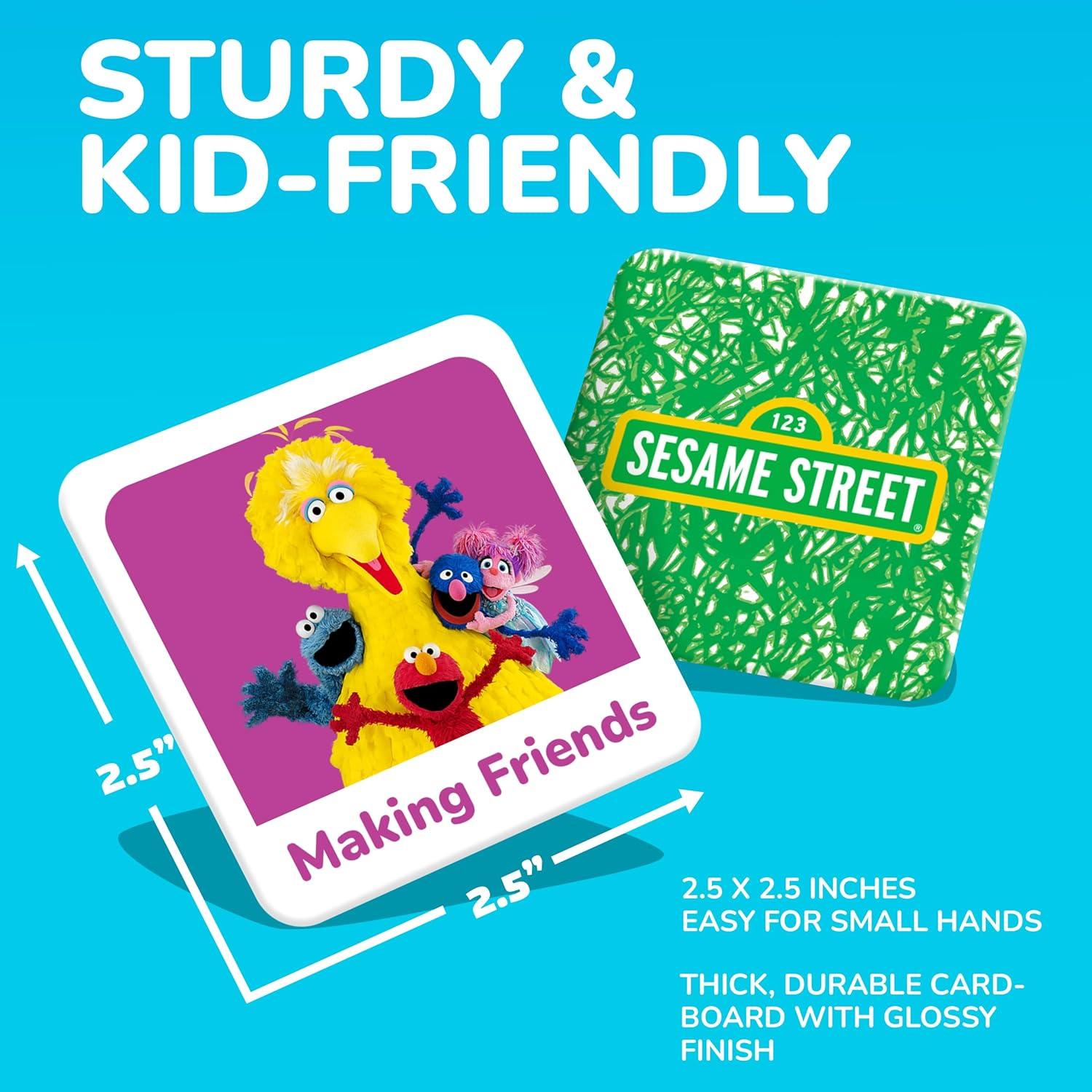 imageMasterPieces Kids Games Sesame Street Matching Game Fun for Kids and Family Laugh and Learn