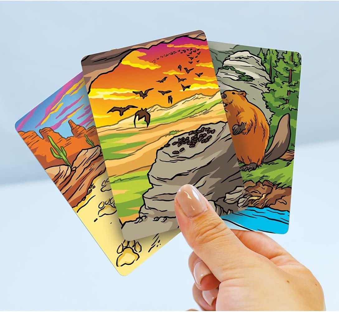 imageMasterpieces Jr Ranger Poop Tracks Card Game Ages 6 26 Players Medium