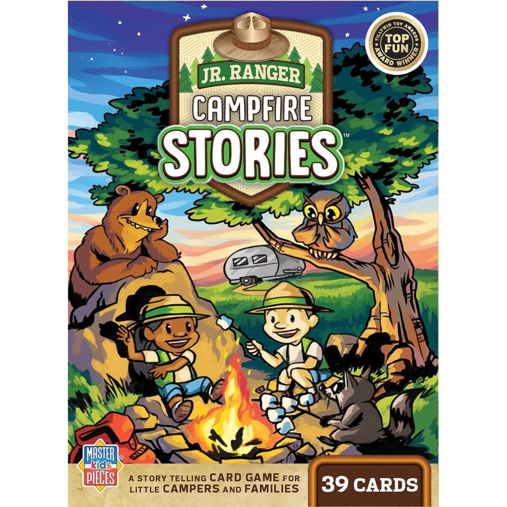 imageJr Ranger Campfire Stories Kids Card Game Fun Family Entertainment for Kids and Adults Educational Engaging and Perfect for Game Night Classroom Activities and Interactive Play for All Ages