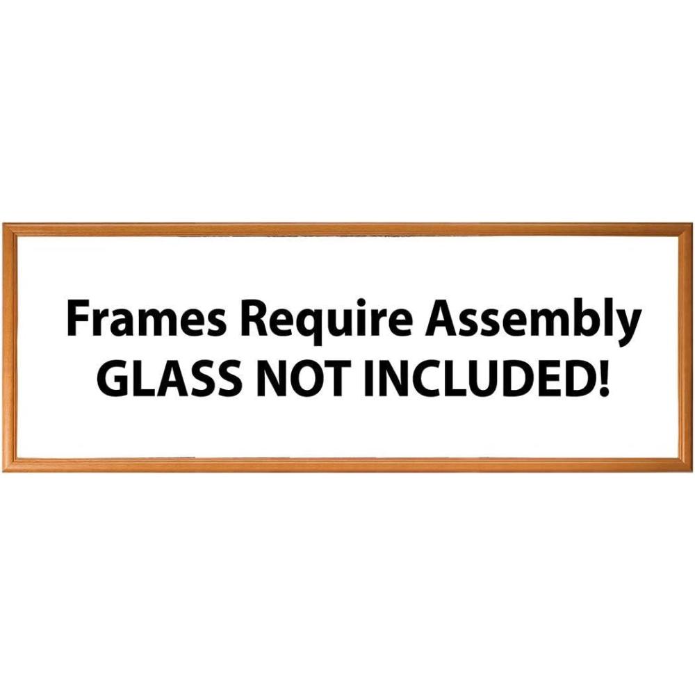 imageMasterPieces Accessories Solid Wood Frame for 1000 Pieces Jigsaw Puzzles Natural Finish 13 x 39 Glass Not Included13 x 39