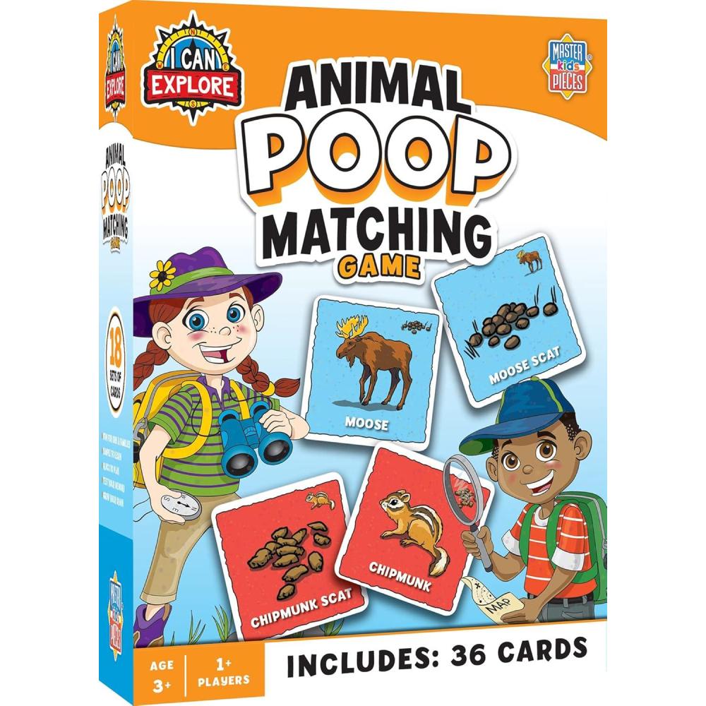 imageMasterPieces Licensed Kids Games I Can Explore Animal Poop Games for Kids amp Family Laugh and Learn