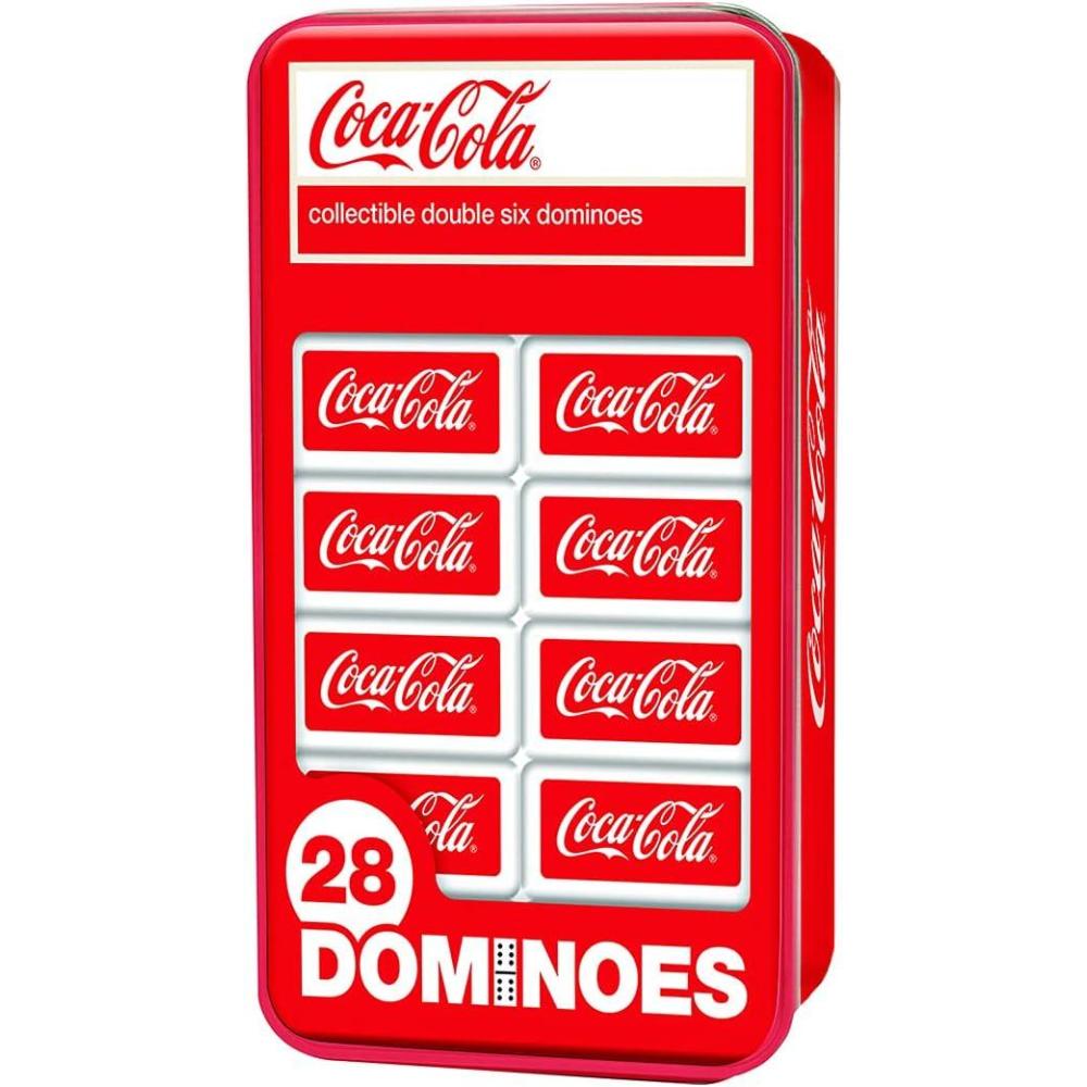 imageMasterPieces Tile Games CocaCola Picture Dominoes 28 Piece Set