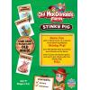 Baby Fanatic MasterPieces Licensed Kids Games – Old MacDonald’s Farm – Stinky Pig Kids Card Game Games for Kids & Family, Laugh and Learn