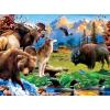 MasterPieces – 100 Piece Jigsaw Puzzle for Kid 6+ Years, Wildlife of Grand Teton National Park, Educational and Fun Game, Gift Idea for Children, 19″ x 14″