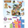 MasterPieces 100 Piece Shaped Jigsaw Puzzle for Kids – Fawn Friends – 14″x19″
