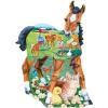 MasterPieces 100 Piece Shaped Jigsaw Puzzle for Kids – Pony Playtime – 14″x19″