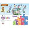 MasterPieces 100 Piece Shaped Jigsaw Puzzle for Kids – Unicorn Family – 14″x19″