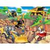 MasterPieces 60 Piece Jigsaw Puzzle for Kids – CAT Under The Bridge – 14″x19″(Day at the Quarry)