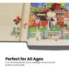 MasterPieces Puzzle – 1500 Piece Portable Jigsaw Puzzle Board – Puzzle Table – Foldable Puzzle Caddy Foam Backer – 23″ x 32″(Foldable)