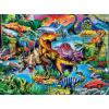 Masterpieces 60 Piece Glow in the Dark Nature Puzzle for Kids – Abracadabra – 14″x19″(King of the Dinos)