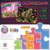 Masterpieces 60 Piece Glow in the Dark Nature Puzzle for Kids – Abracadabra – 14″x19″(Rainbow World)