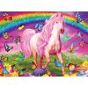 Masterpieces 60 Piece Glow in the Dark Nature Puzzle for Kids – Abracadabra – 14″x19″(Rainbow World)