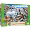 MasterPieces 100 Piece Jigsaw Puzzle for Kids – Mount Rushmore – 14″x19″(Mount Rushmore)