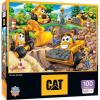 MasterPieces 60 Piece Jigsaw Puzzle for Kids – CAT Under The Bridge – 14″x19″(On the Job Site)