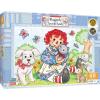 MasterPieces 60 Piece Jigsaw Puzzle for Kids – Raggedy Ann and Andy Picnic Friends – 14″x19″(Raggedy Ann Best Friends)
