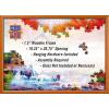 MasterPieces Accessories, Solid Wood Frame for 1000 Pieces Jigsaw Puzzles, Natural Finish, 13″ x 39″, Glass Not Included(19.25″ x 26.75″)