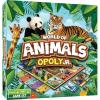 MasterPieces Kids & Family Board Games – World of Animals Opoly Jr. – Officially Licensed Board Games for Kids, & Family
