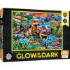 Masterpieces 60 Piece Glow in the Dark Nature Puzzle for Kids – Abracadabra – 14″x19″(King of the Dinos)