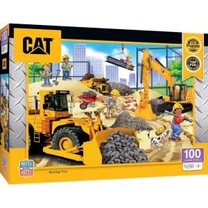 MasterPieces 60 Piece Jigsaw Puzzle for Kids – CAT Under The Bridge – 14″x19″(Building Time)
