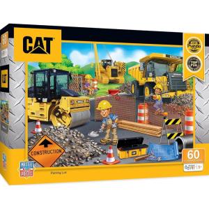 MasterPieces 60 Piece Jigsaw Puzzle for Kids – CAT Under The Bridge – 14″x19″(Parking Lot)