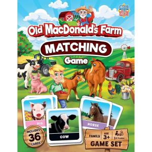MasterPieces Kids Games – Old MacDonald’s Farm Matching Game – Game for Kids and Family – Laugh and Learn