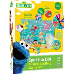 MasterPieces Kids Games – Sesame Street Spot the Dot – Matching Game for Kids and Family – Laugh and Learn