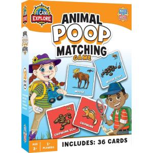 MasterPieces Licensed Kids Games – I Can Explore – Animal Poop Games for Kids & Family, Laugh and Learn