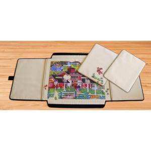 MasterPieces Puzzle – 1500 Piece Portable Jigsaw Puzzle Board – Puzzle Table – Foldable Puzzle Caddy Foam Backer – 23″ x 32″(Foldable)