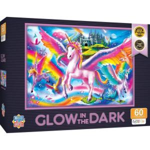 Masterpieces 60 Piece Glow in the Dark Nature Puzzle for Kids – Abracadabra – 14″x19″(Fantasy in Flight)