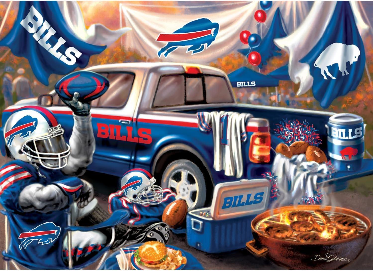 imageMasterPieces 1000 Piece Jigsaw Puzzle NFL Minnesota Vikings Fun for Adults and Family NonGlare Finish 1925x2675Buffalo Bills