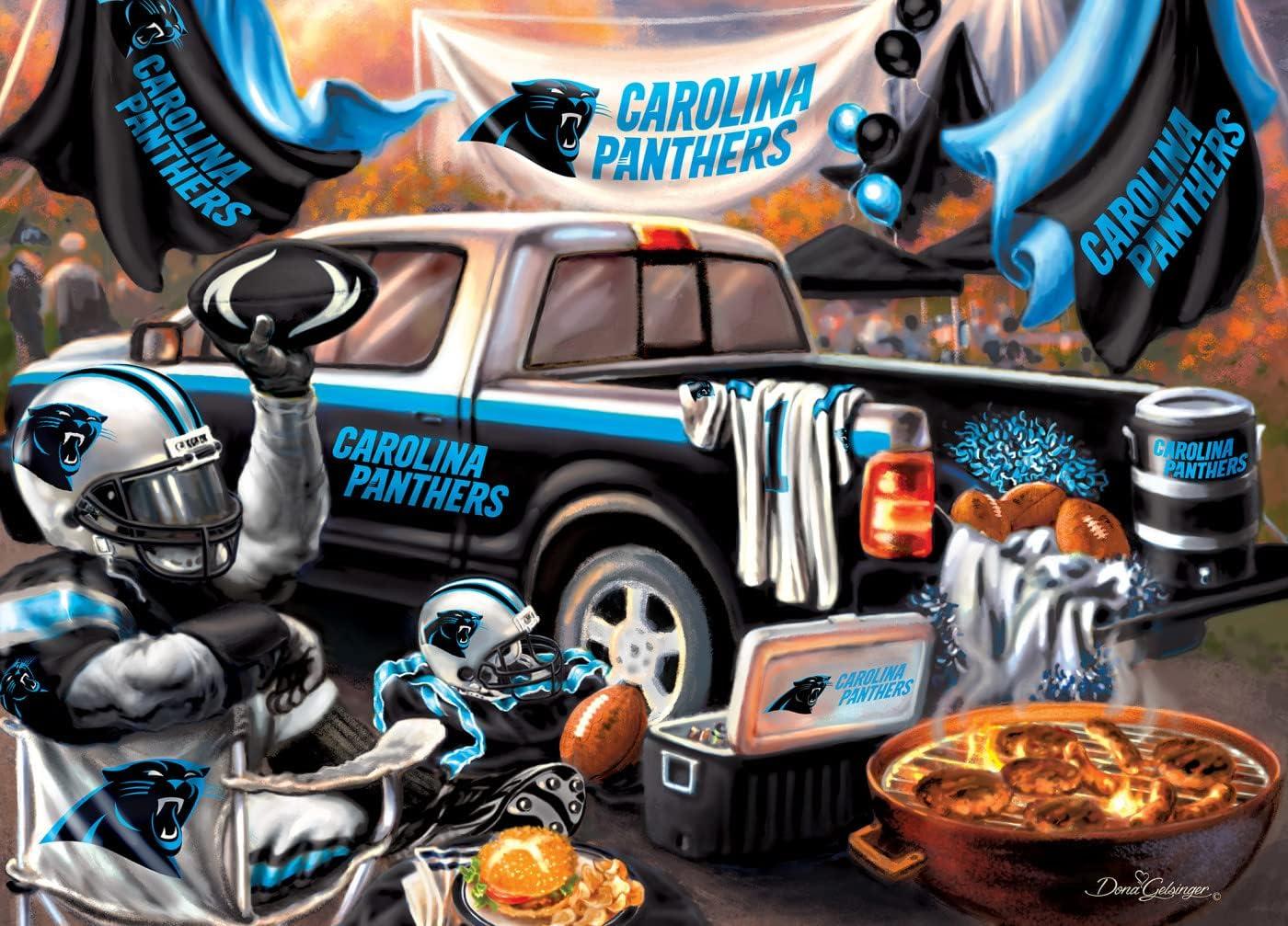imageMasterPieces 1000 Piece Jigsaw Puzzle NFL Minnesota Vikings Fun for Adults and Family NonGlare Finish 1925x2675Carolina Panthers