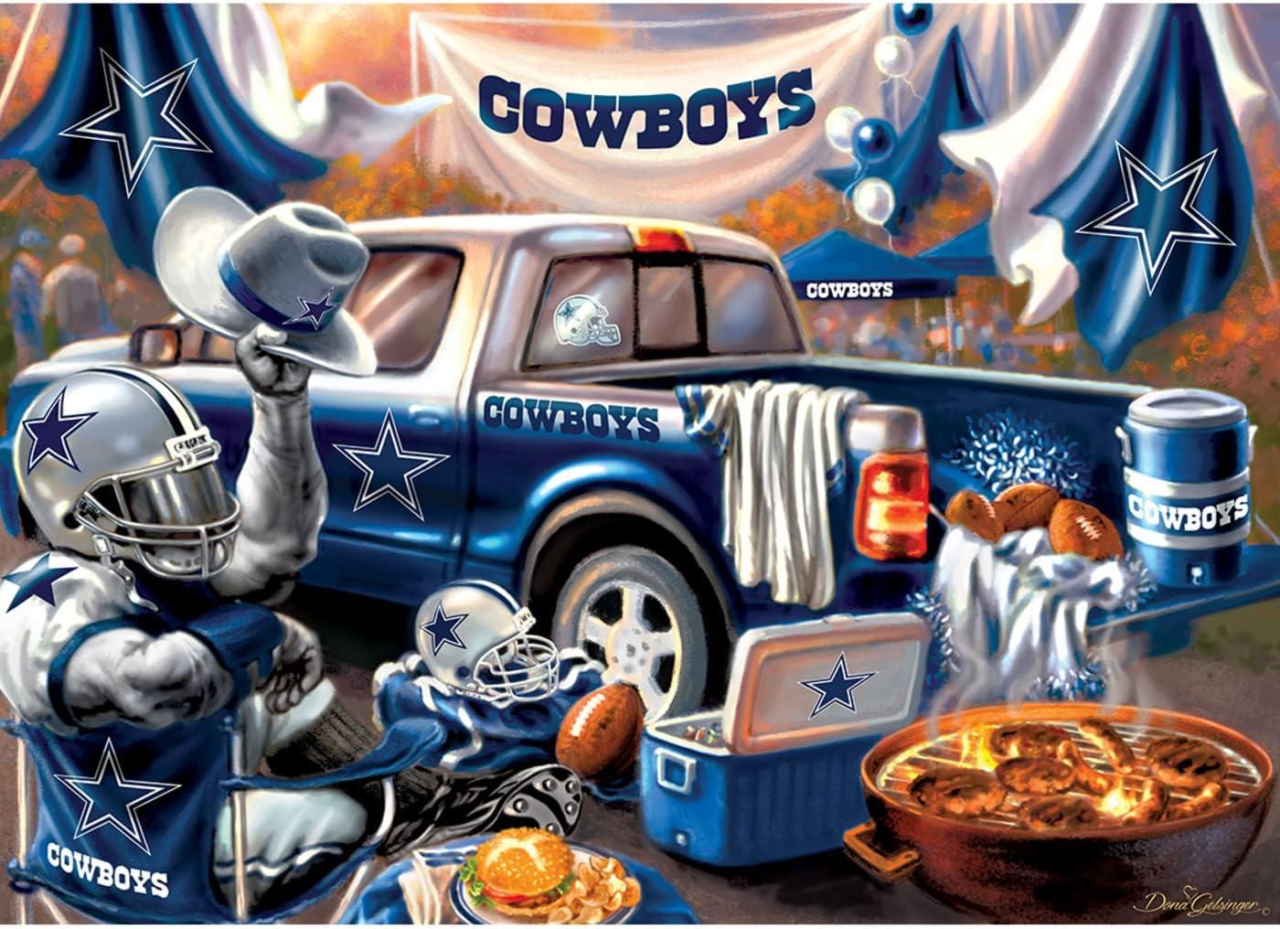 imageMasterPieces 1000 Piece Jigsaw Puzzle NFL Minnesota Vikings Fun for Adults and Family NonGlare Finish 1925x2675Dallas Cowboys