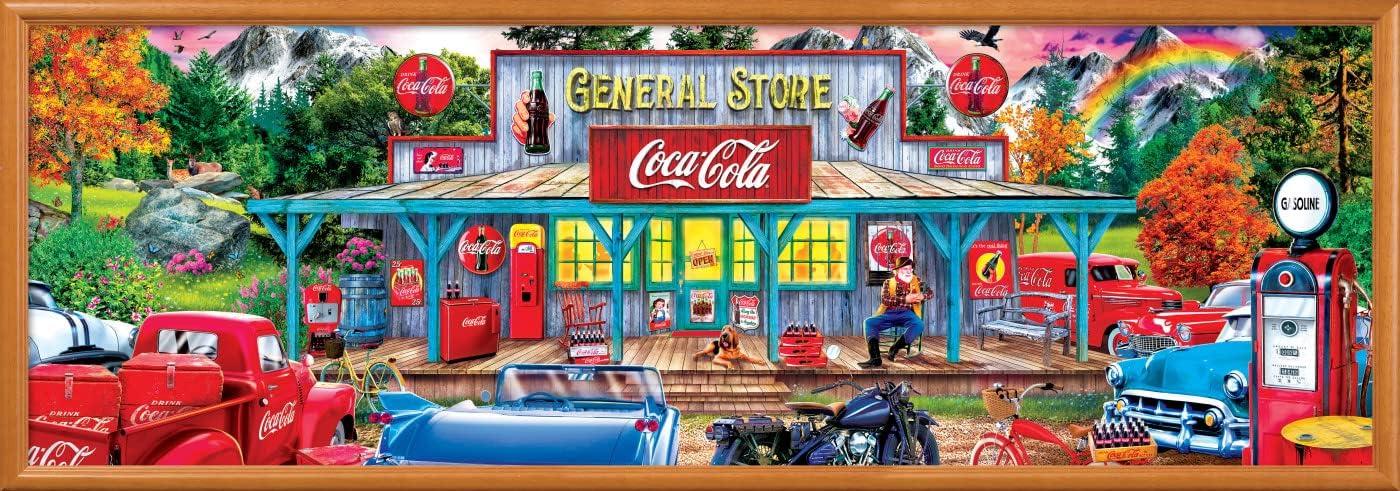 imageMasterPieces 1000 Piece Jigsaw Puzzle For Adults Family Or Youth Betty Boop Panoramic 13x39Coca Cola
