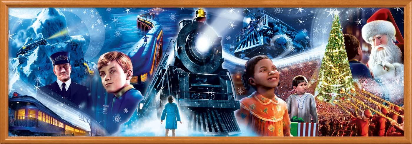 imageMasterPieces 1000 Piece Jigsaw Puzzle For Adults Family Or Youth Betty Boop Panoramic 13x39The Polar Express